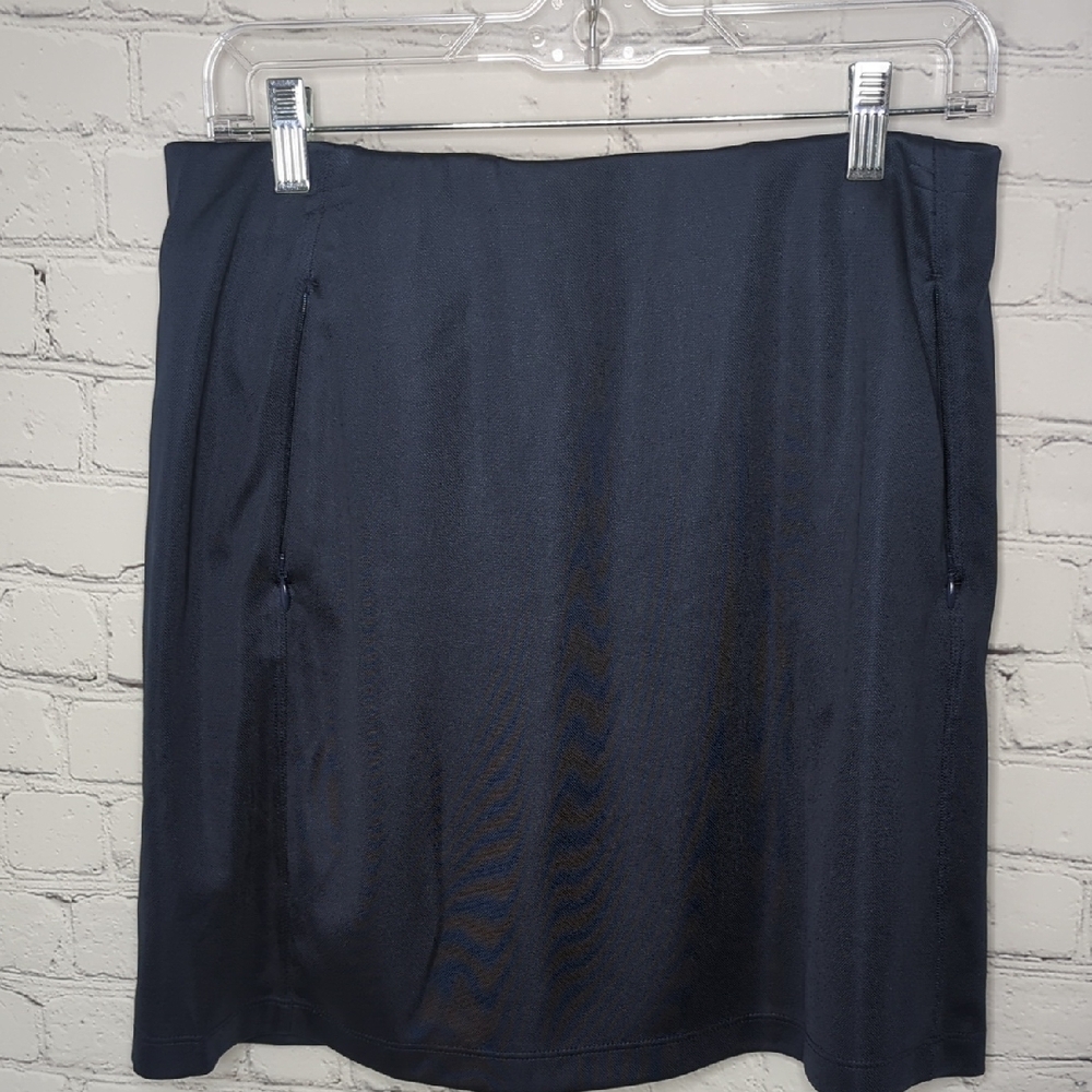 Tory Sport performance Golf A-Line Skirt in Navy